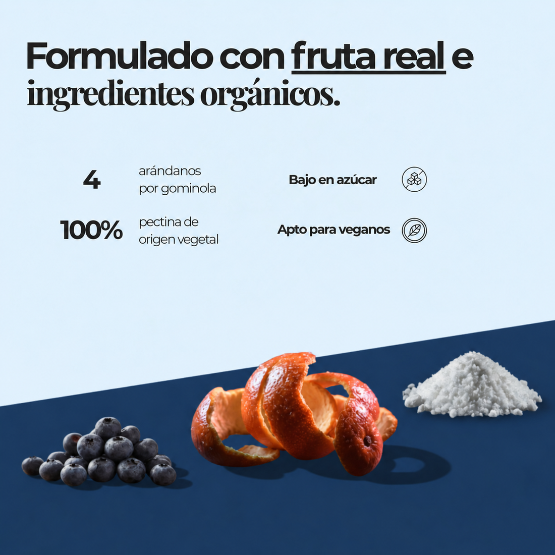 Gomitas de creatina - Explosión de arándanos